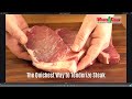 The Quickest Way to Tenderize Steak - How to Tenderize Steak with a Meat Mallet