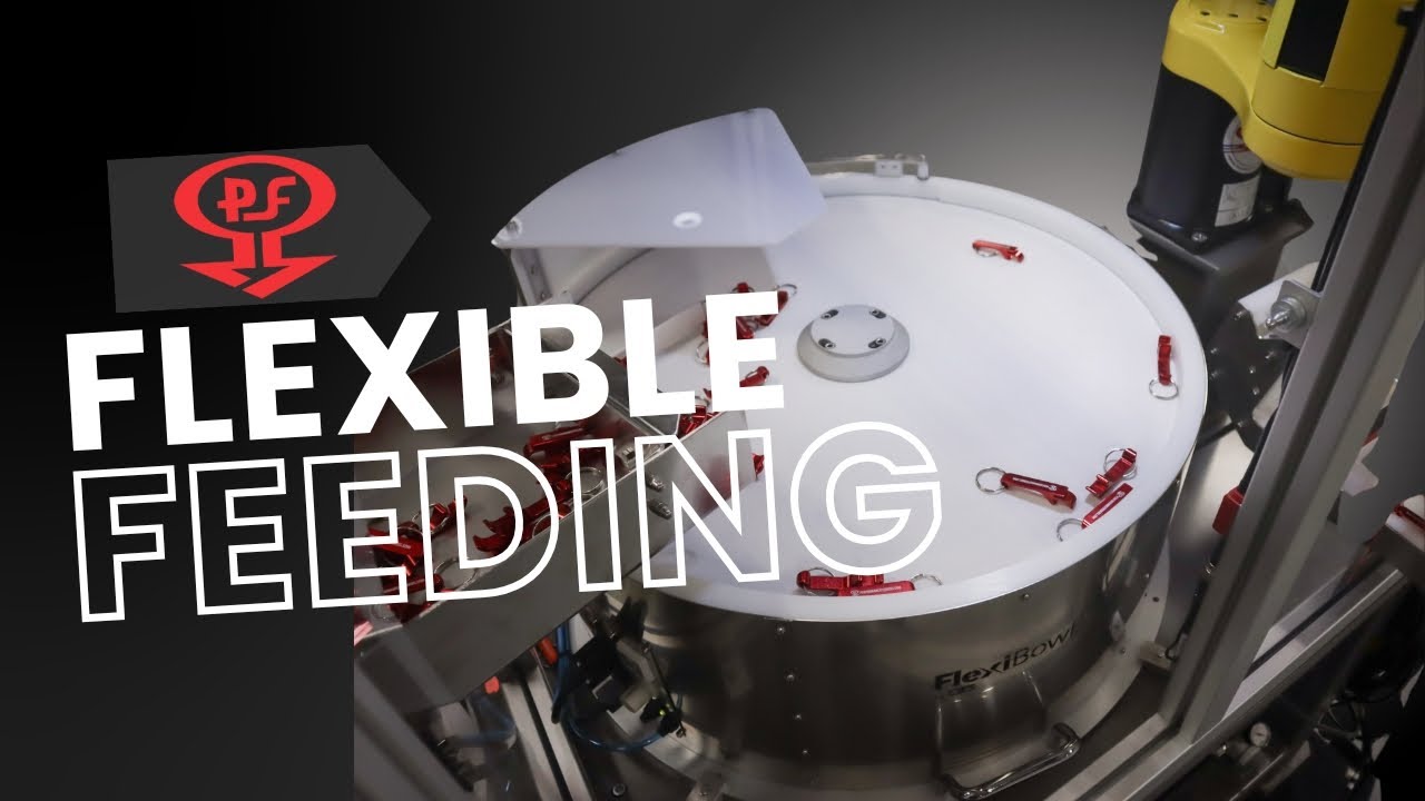 FlexiBowl® 650 Aluminum Components Feeding Solution [FANUC Robot]