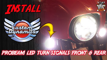 How To Install Custom Dynamics Probeam Led Turn Signals