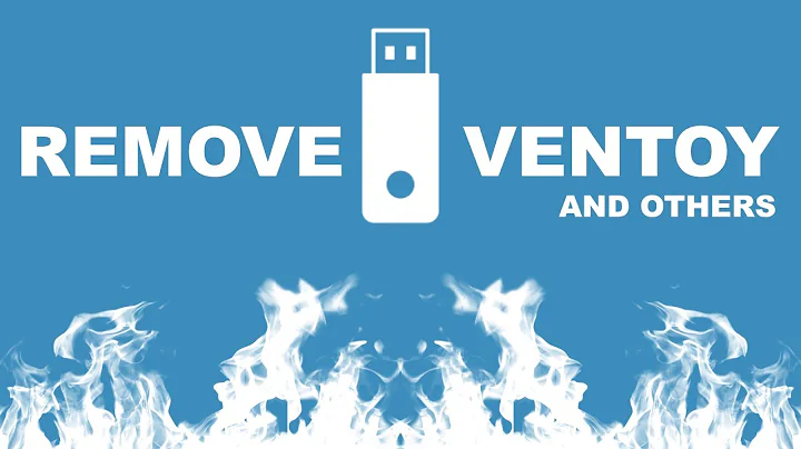 Ventoy Removal - Format USB Quickly (Diskpart and Disk Management)