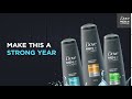 A strong year awaits you w/ Dove Men
