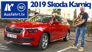 2019 Skoda Kamiq 1.0 TSI DSG Style - Kaufberatung, Test deutsch, Review, Fahrbericht Ausfahrt.tv