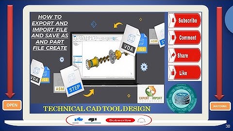 #tutorial #Export #Import File change to nx Software #How to made import file with save as #nx file
