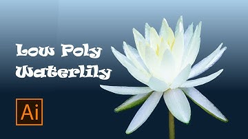 Adobe Illustrator Tutorial - Low poly portrait.