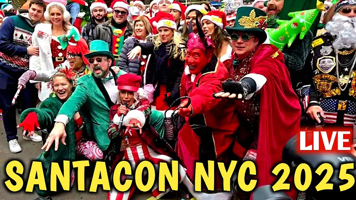 🎅 SantaCon NYC 2025 LIVE