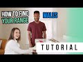 How to Find your Vocal Range Pt.1 | Singing Tips for Beginners