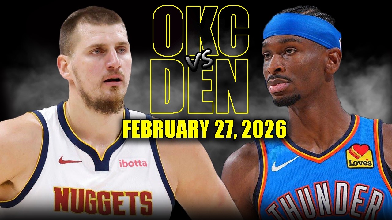 Oklahoma City Thunder vs Denver Nuggets Full Game Highlights – February 27, 2026 | NBA Season