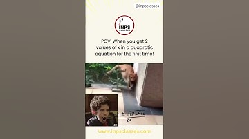 "Solved my first quadratic equation... got TWO answers... thought I broke maths. 😳➗😂 #MindBlown"