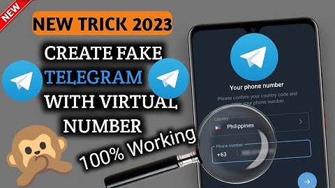 How to Create Unlimited Telegram Accounts Using Fake Phone Number 🙊🚀🇺🇸