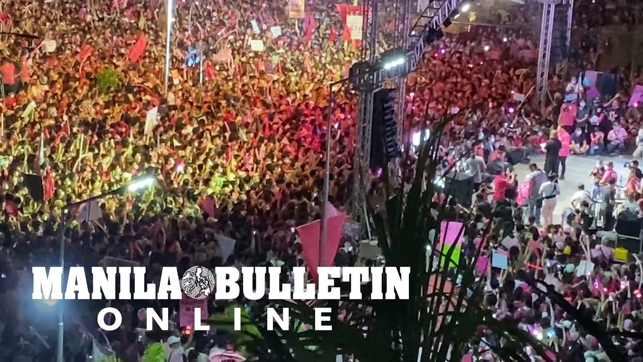 Robredo Rally The battle is on: 45,000 supporters pack Robredo’s grand rally in ...