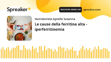 Perché si ha la ferritina alta?