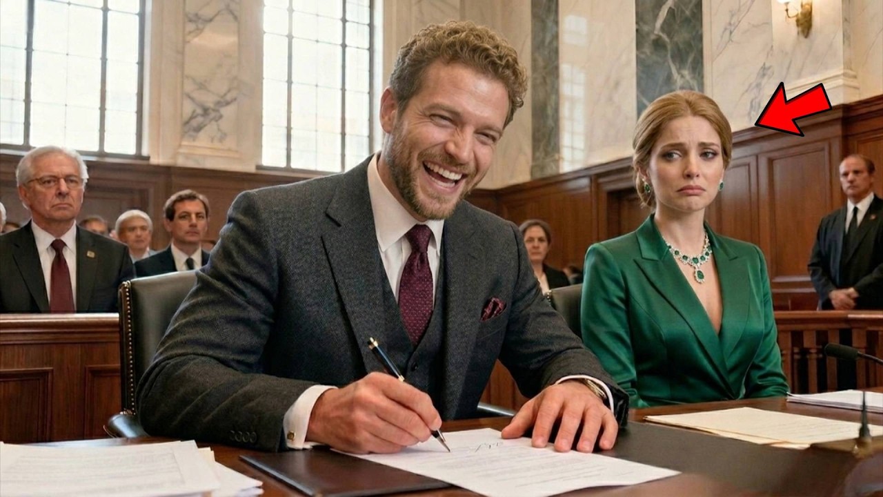 On nije znao da je njegova supruga nasljednica milijardera i potpisao je razvod, smijući se njoj