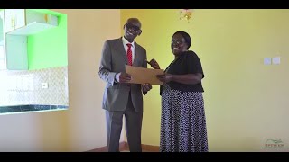 Satisfied Client: Optiven client receives keys to house at Silver Homes, Kitengela