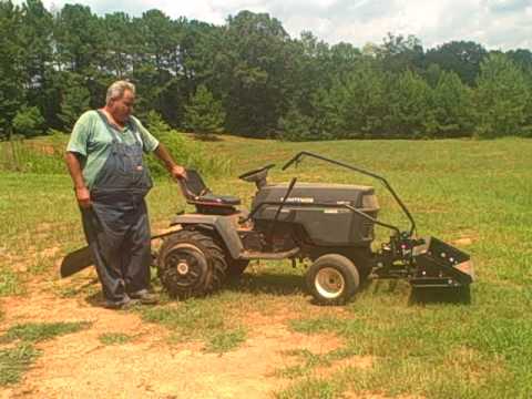 Scoop tractor