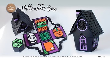 SVG PROJECT HALLOWEEN BOX ASSEMBLY TUTORIAL | LPP | N14