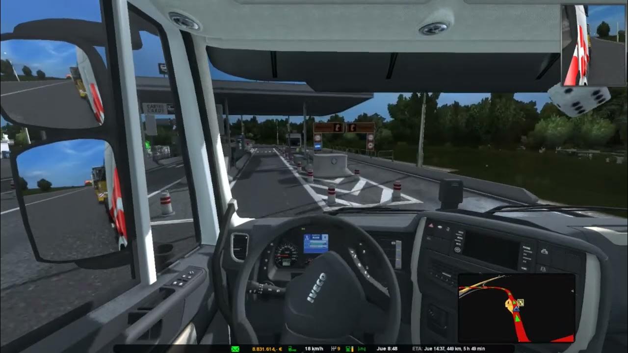 046 ets 1 31 iveco hi way mapa mhapro youtube