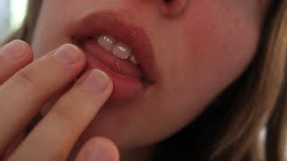 ASMR Do I have something on my lips