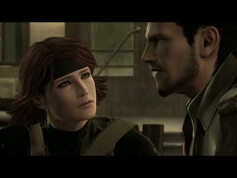 MGS4 (MC ver.) 4K CLIPS - Meryl scolds Snake