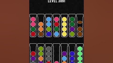 【Ball Sort Puzzle】Level.3091