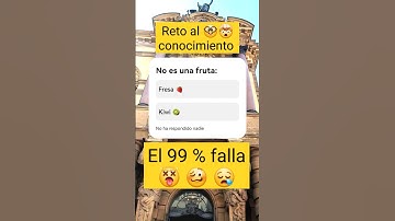 no es la que tu crees #quiz #adivina #reto #preguntas #cuestionario #test #sabiasque #trivia #genio