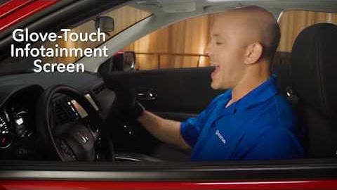 2017 Honda HR-V Tips & Tricks: Glove Touch Infotainment Screen