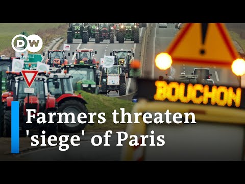 How far are the French farmers prepared to go? 