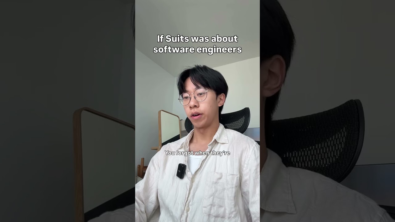 If Suits was about software engineers 