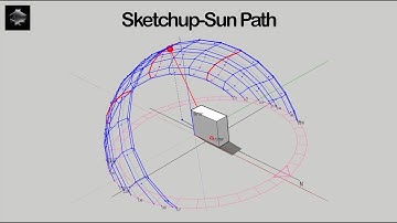 SKETCHUP-SUN PATH
