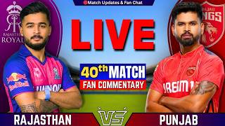 🔴Punjab vs Rajasthan, 40th Match IPL 2026 | Live Cricket Match Today | PBKS vs RR | IPL Match Today screenshot 3