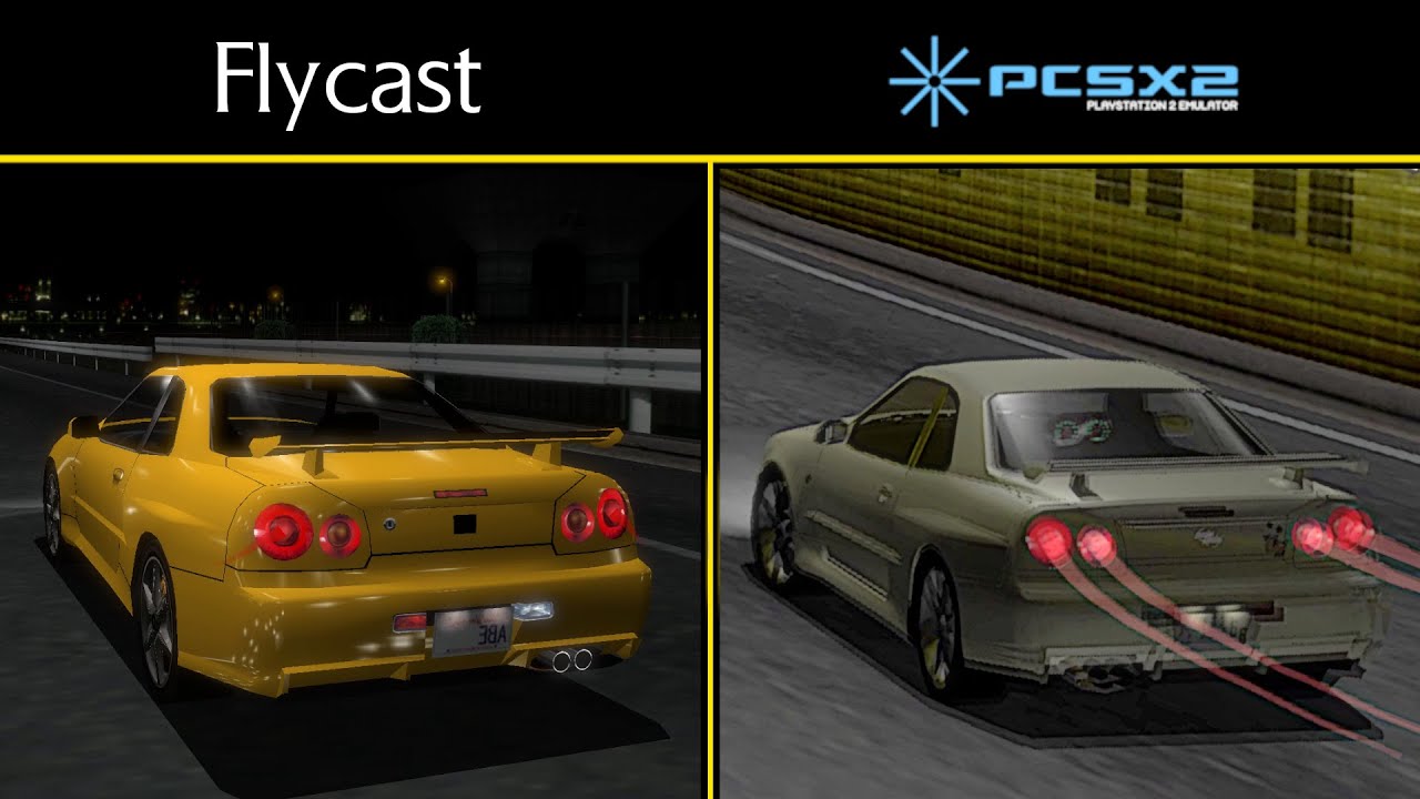 Tokyo Xtreme Racer 2 | Flycast vs PCSX2 Comparison | Dreamcast / PS2