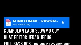 kumpulan lagu slowmo 30 detik untuk editor berkelas nih