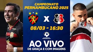 Thumbnail for SPORT X SANTA CRUZ | CAMPEONATO PERNAMBUCANO | AO VIVO E COM IMAGENS