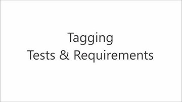 CodeFuse - Tagging Tests and Requirements