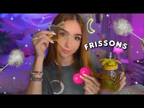 ASMR: (re)Découvre les FRISSONS 🎧 j'ai augmenté la sensibilité du micro