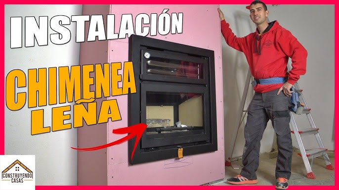 Instalar TUBOS DE CHIMENEA 🔥 o de EXTRACCIÓN DE HUMOS 💨 en un TECHO de  PLACA DE YESO 👷‍♂️🏠 