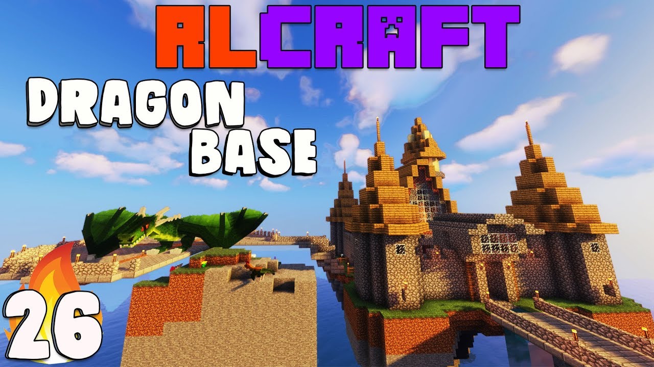 RLCraft "Dragon Tower & Shiny Scales" Ep 26 Hardest Modpack wt Akan22