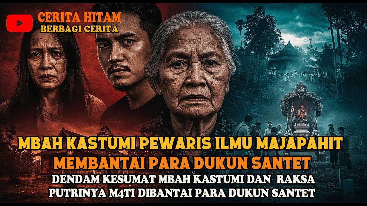 kisah ngeri . PUTRINYA DIBANTAI DUKUN SANTET , MBAH KASTUMI KETURUNAN MAJAPAHIT MELAWAN DUKUN SANTET