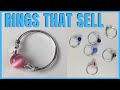 Simple Wire Rings to MAKE & SELL Easy DIY Jewelry Making Tutorial