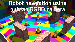 Robot navigation using only an RGBD camera screenshot 4