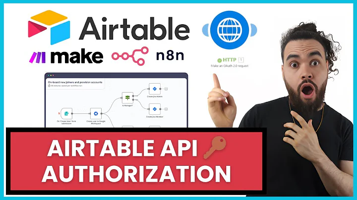 Connect To Airtable API via HTTP Request with n8n & Make.com Automations 🔑