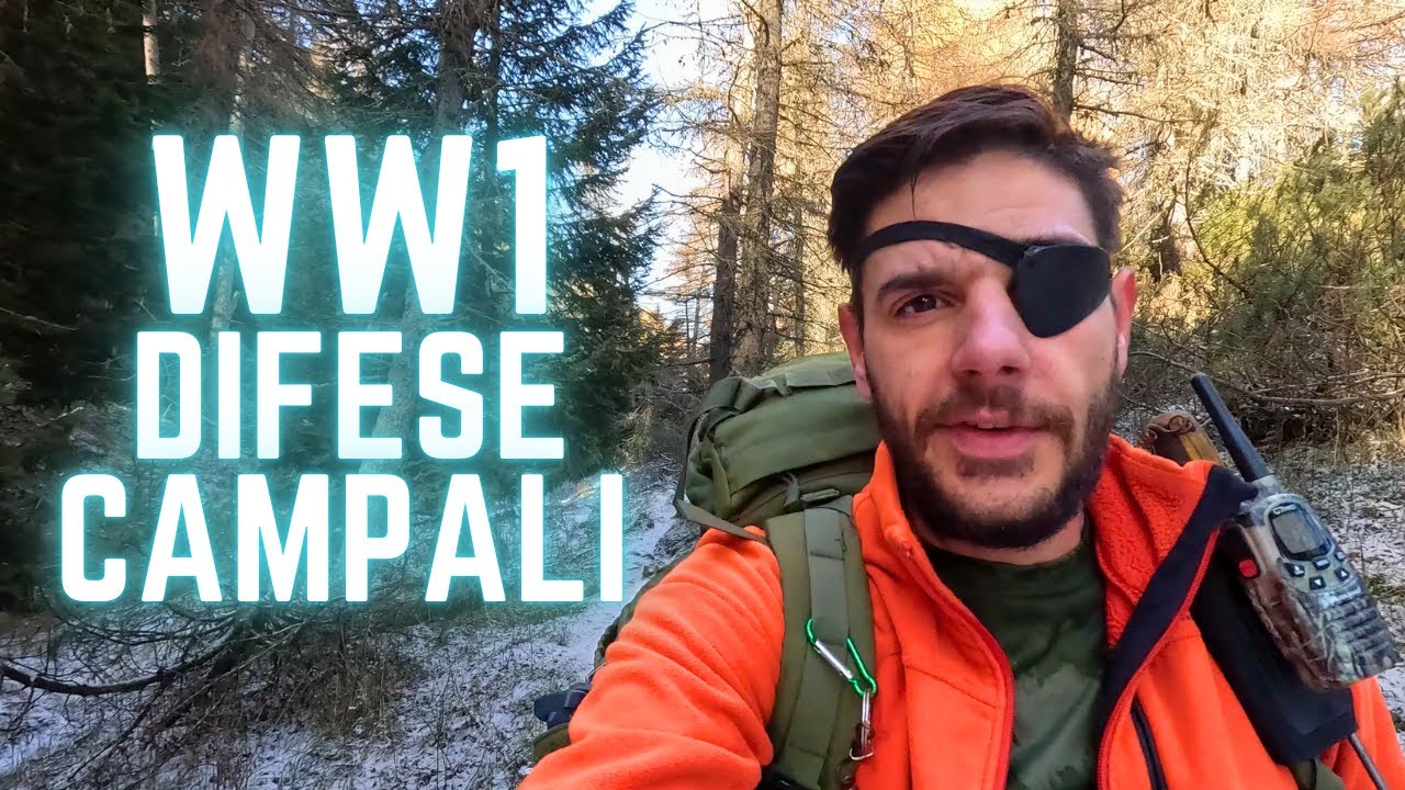 #75 Trovo e recupero DIFESE CAMPALI  della PRIMA GUERRA MONDIALE