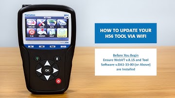 How-to Update Your H56 TPMS Tool via WiFi