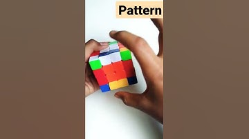 RUBICK CUBE DESIGN # shorts # video # TIPS AND TRICKS Shorts # PATTERN # DESIGN # 4 by 4  CUBE