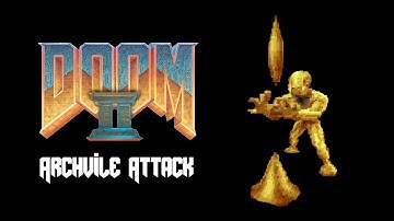 Voxel Time Lapse - Archvile Attack Frame (feat. ASCIIMOV)