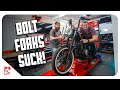 Fixing the FORKS on a Yamaha Bolt for LESS THAN $100!!