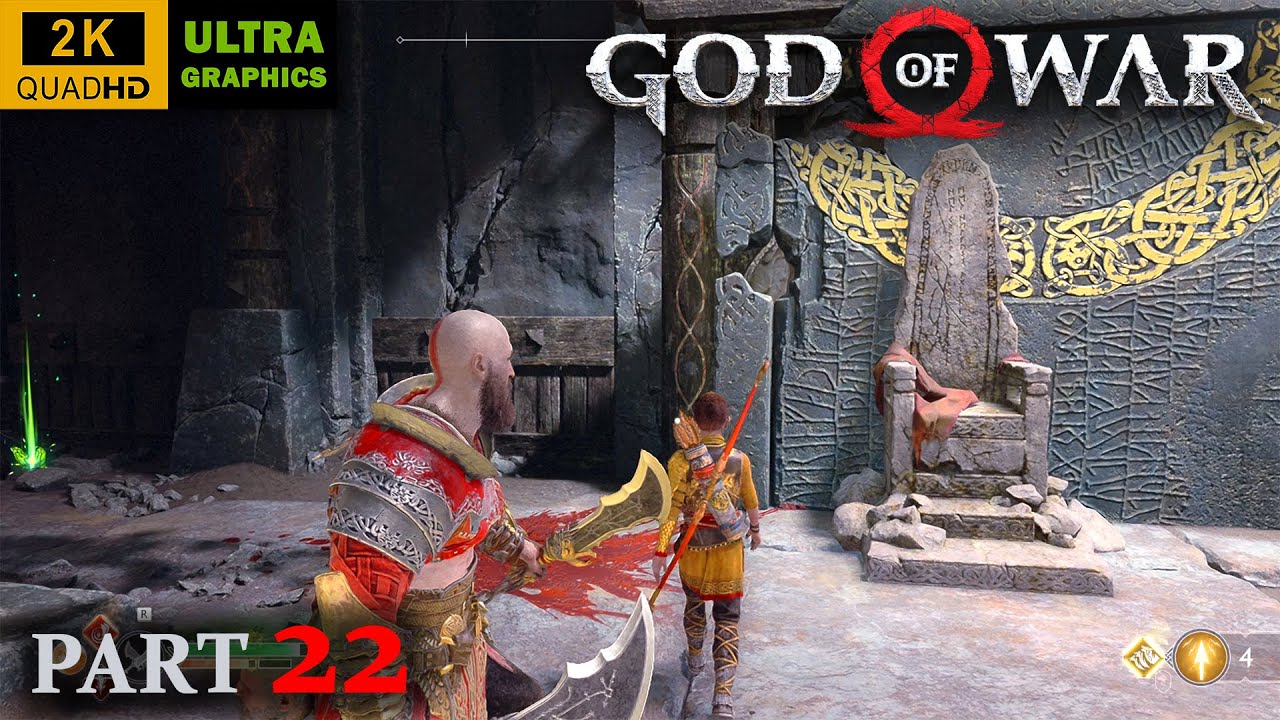[Side Story] The Dwarf King: Mótsognir... | God of War Walkthrough | PART 22 | [2K 60FPS]