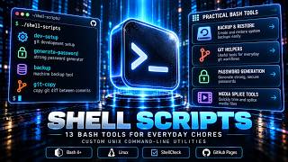 Shell Scripts: 13 Bash Tools for Everyday Chores