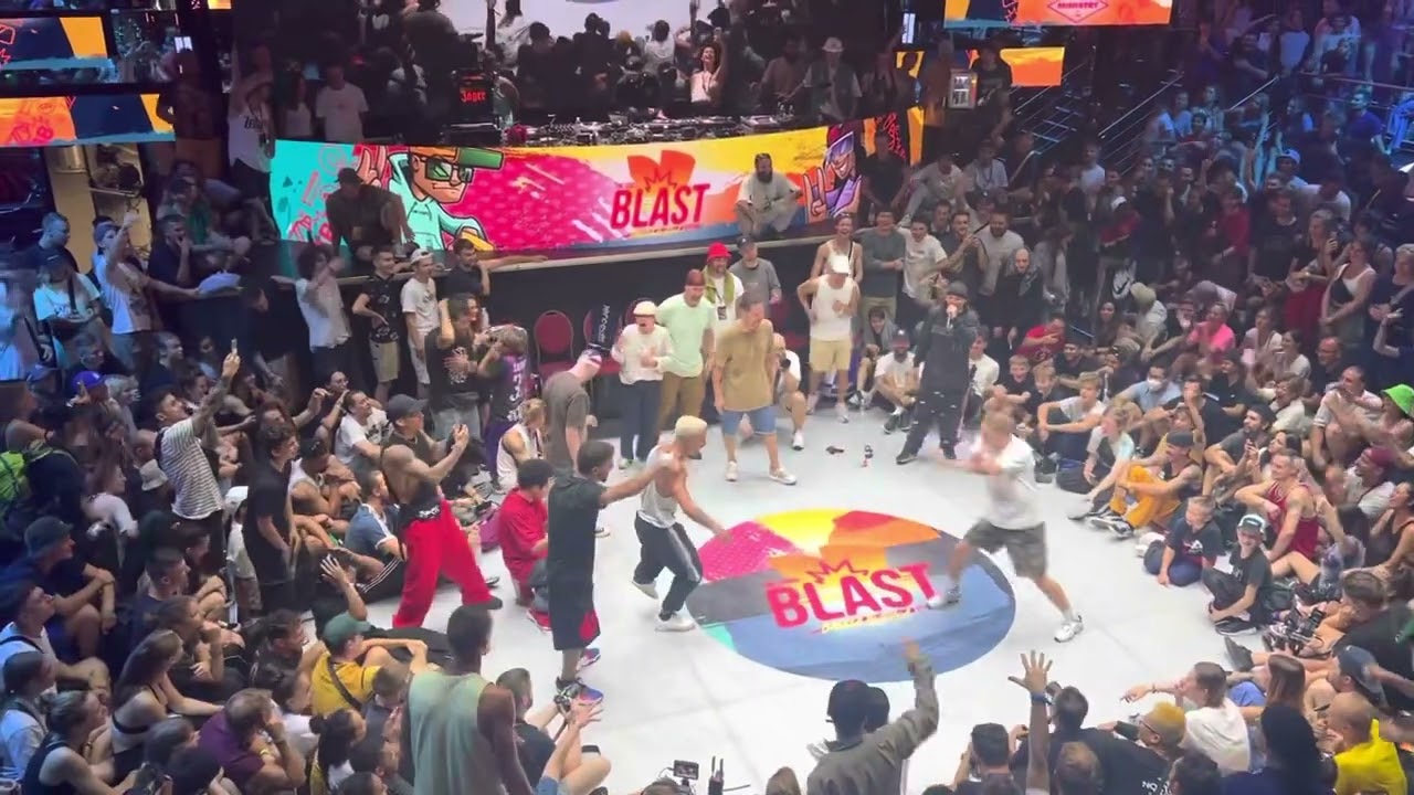 Bboy Allef vs Bboy Perninha + Menno, Little Shao cypher call out battle |Outbreak 2022