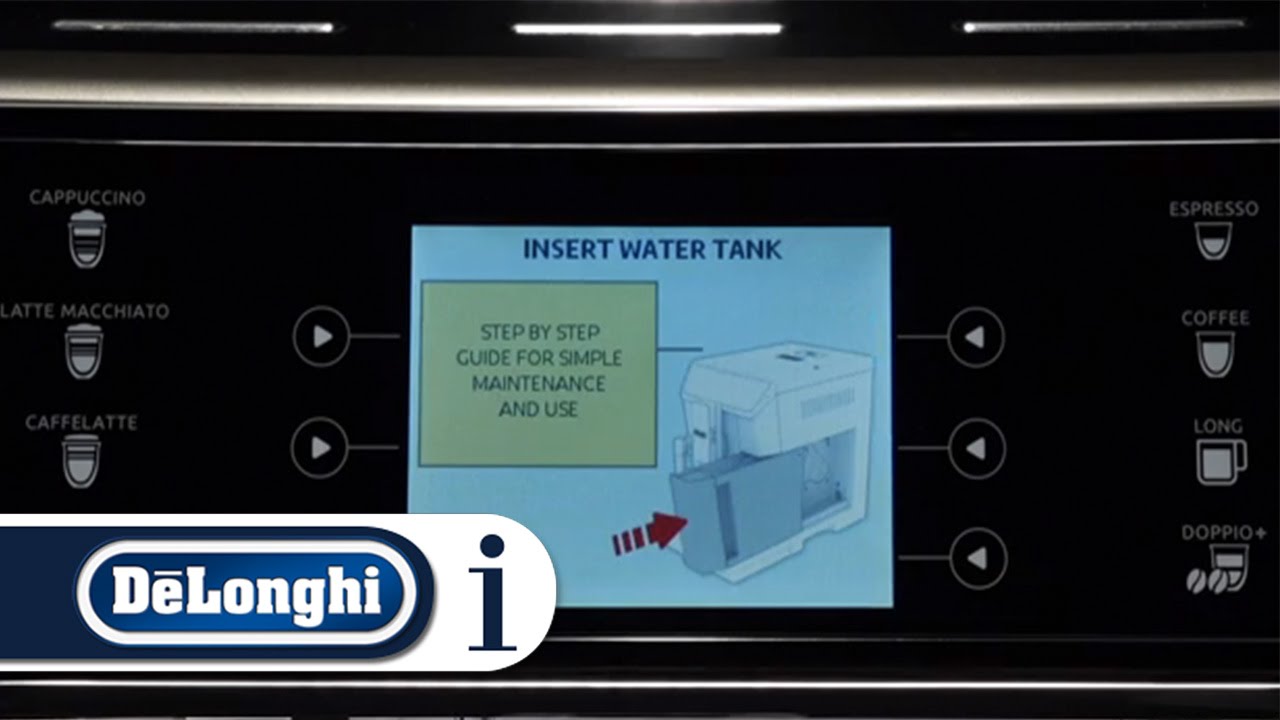 How to set the demo mode on your De'Longhi PrimaDonna Elite ECAM 650.55 coffee machine