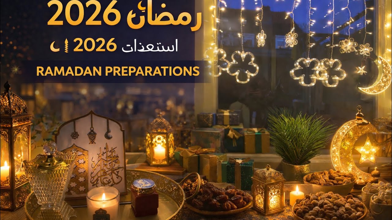 ديكورات رمضان 🌙فكرة وجبة ساهلة كتوجد ف نصف ساعة 